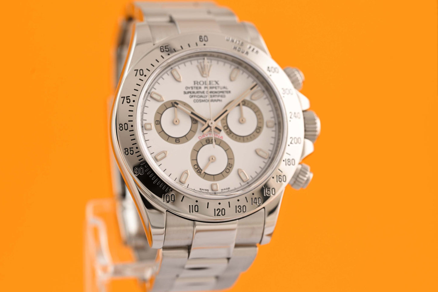 Rolex Daytona 116520 White Dial - Full Set - LC100