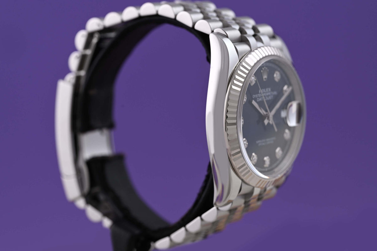 Rolex Oyster Perpetual Datejust 126234 - Blue Dia Dial - Full Set