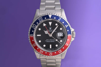 Rolex GMT Master 16700 Pepsi - Full Set - LC100