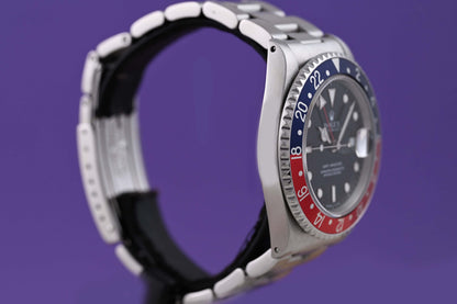 Rolex GMT Master 16700 Pepsi - Full Set - LC100