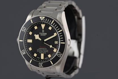 Tudor Pelagos - 25610TNL - Titanium Lefthand - Black Dial - Full Set
