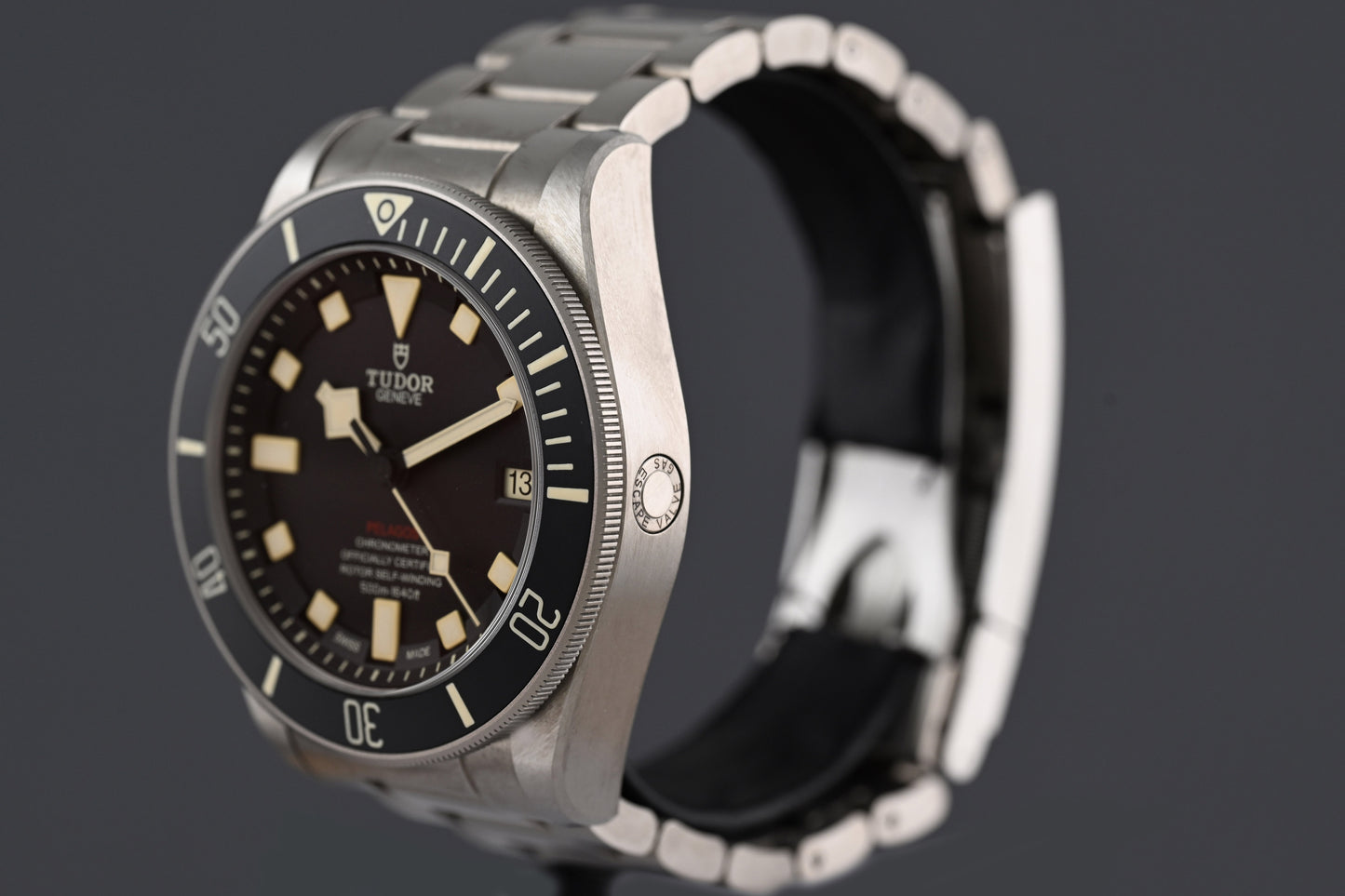 Tudor Pelagos - 25610TNL - Titanium Lefthand - Black Dial - Full Set