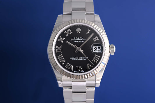 Rolex Datejust 31mm - 178274 - Black Dial - Full Set