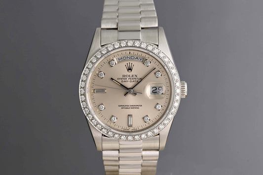 Rolex Day Date Platin 18346 - Factory Setting