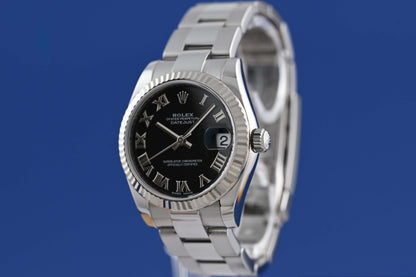 Rolex Datejust 31mm - 178274 - Black Dial - Full Set
