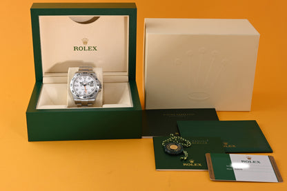 Rolex Explorer II 216570 - Full Set - Polar Dial