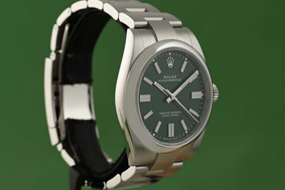 Rolex Oyster Perpetual 41mm 134300 - Green Dial - Full Set - NEW 2026