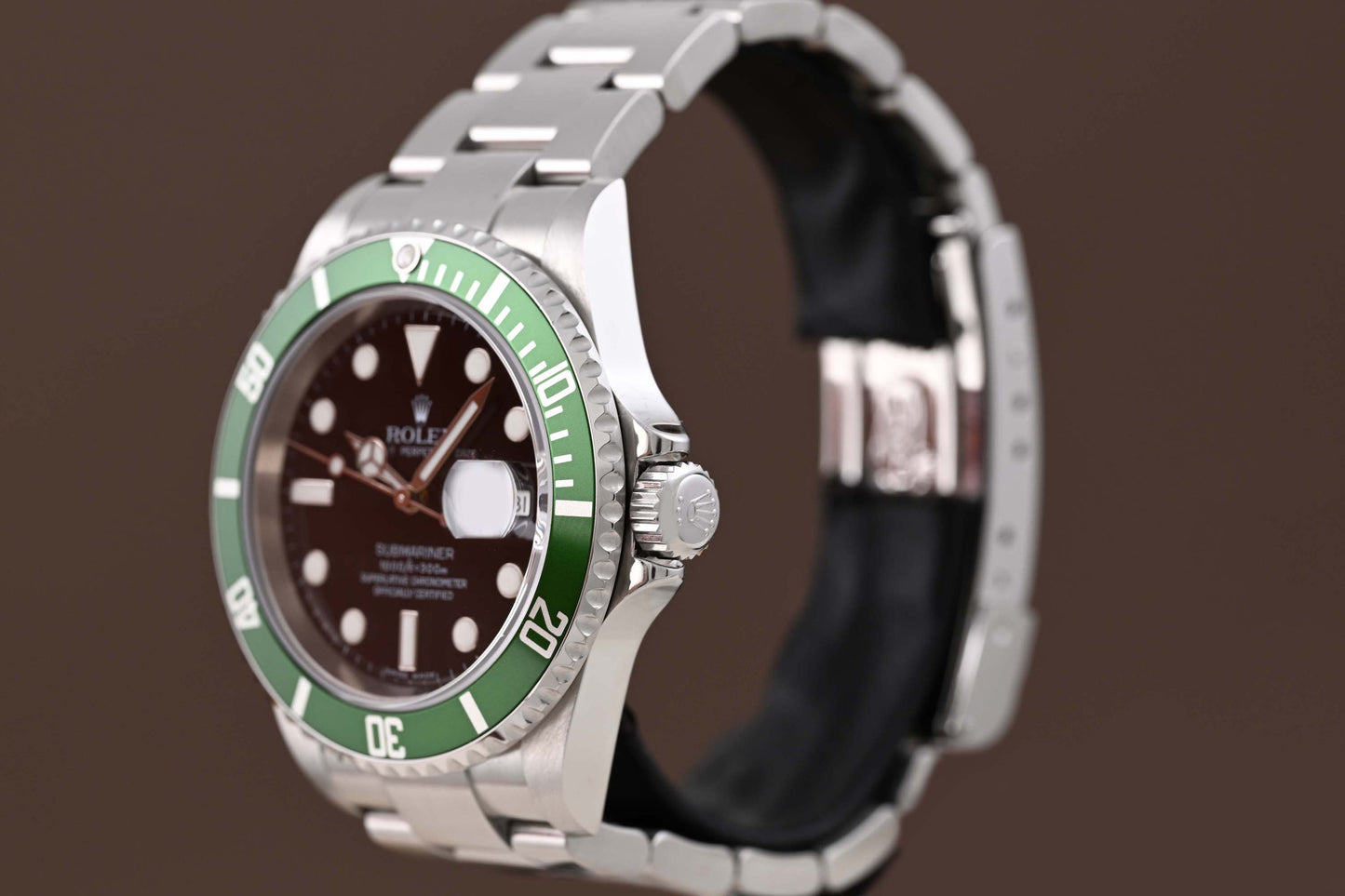 Rolex Submariner 16610 - Full Set - Kermit - LC100
