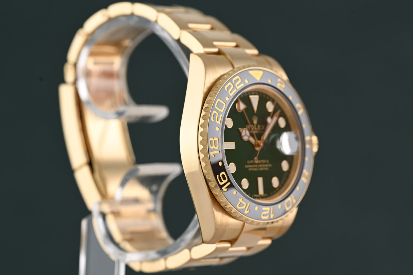 Rolex GMT Master II 116718LN - Green Dial - Full Set