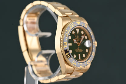 Rolex GMT Master II 116718LN - Green Dial - Full Set