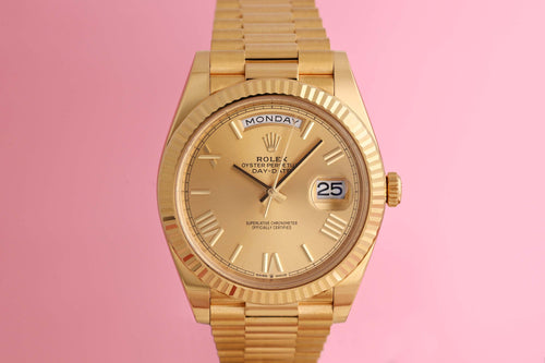 Rolex Day Date 40 Gelbgold 228238 - Full Set - LC100