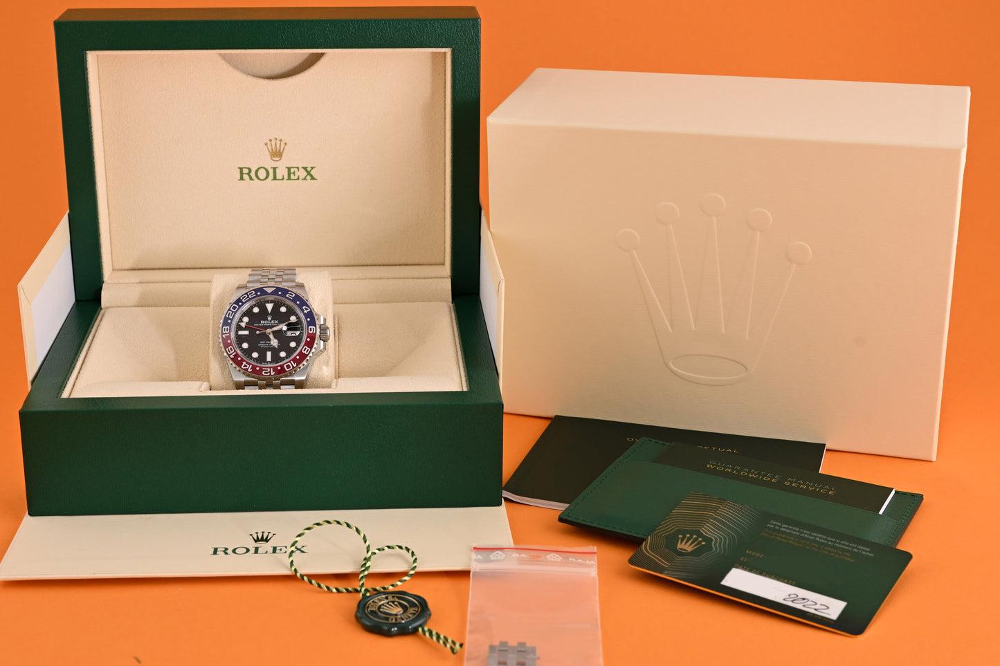 Rolex GMT Master II - 126710BLRO Pepsi - Full Set - NEW - 2025