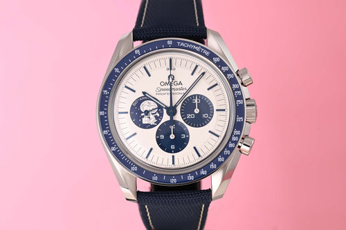 Omega Speedmaster 'Silver Snoopy Award' 50th Anniversary - Full Set - NEW 2026