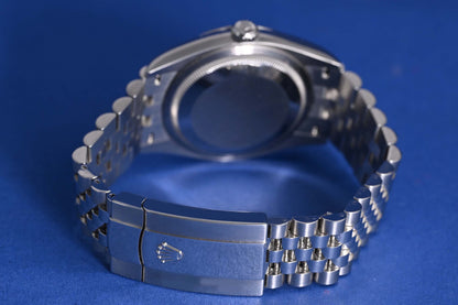 Rolex Oyster Perpetual Datejust 126200 - Blue Motif Dial - Full Set