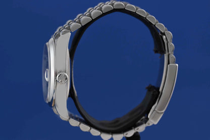 Rolex Oyster Perpetual Datejust 126200 - Blue Motif Dial - Full Set