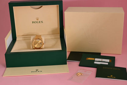 Rolex Day Date 40 Gelbgold 228238 - Full Set - LC100