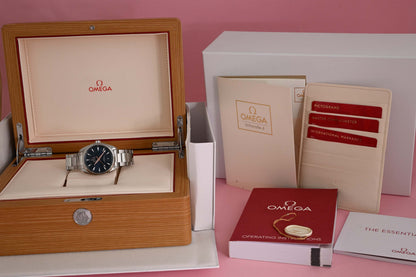 Omega Seamaster Aqua Terra - Blue Dial - Full Set