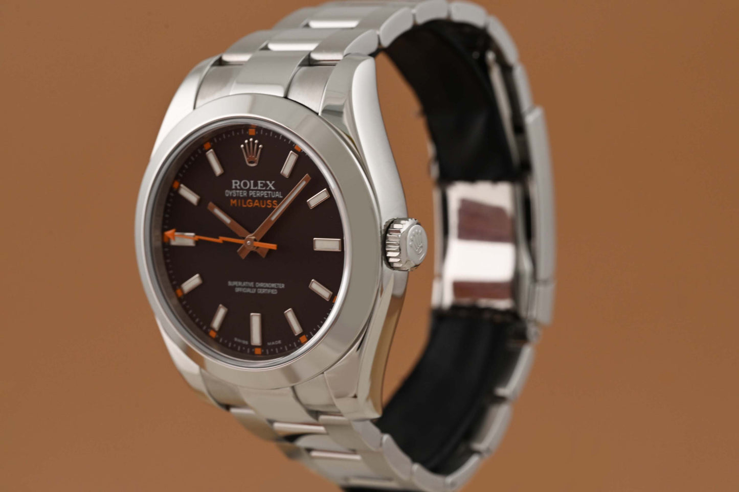 Rolex Milgauss 116400 - Black Dial - Watch Only