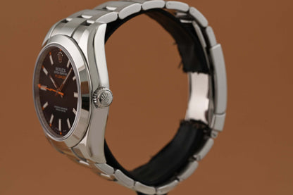Rolex Milgauss 116400 - Black Dial - Watch Only