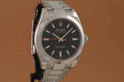 Rolex Milgauss 116400 - Black Dial - Watch Only