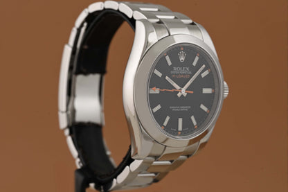 Rolex Milgauss 116400 - Black Dial - Watch Only