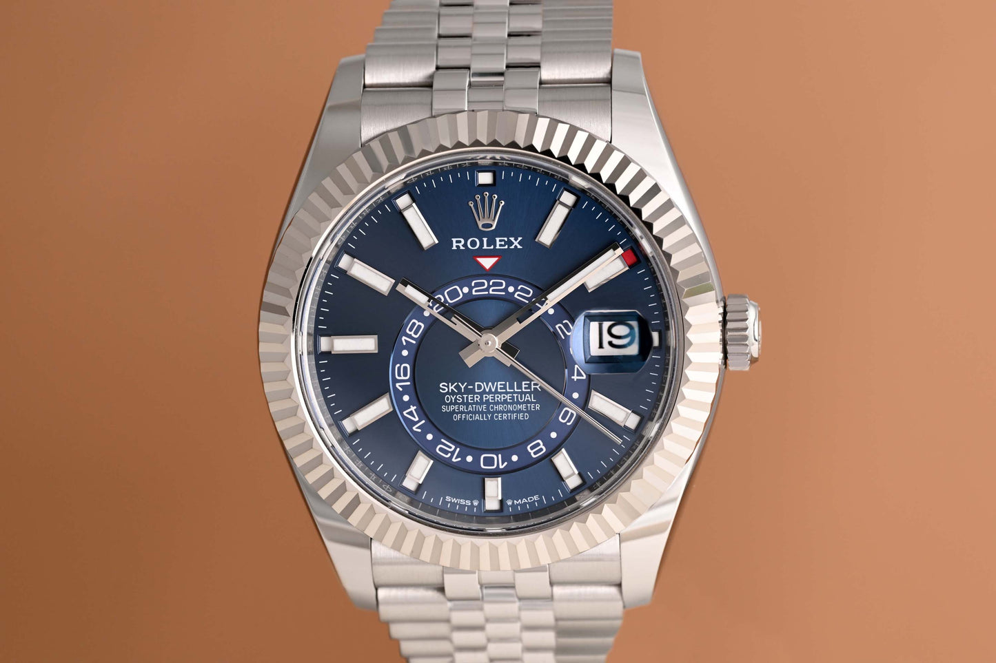 Rolex Sky-Dweller 336934 - Full Set - Blue Dial - Like New