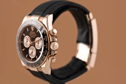 Rolex Daytona Rosegold 126515LN - Full Set - Black Dial