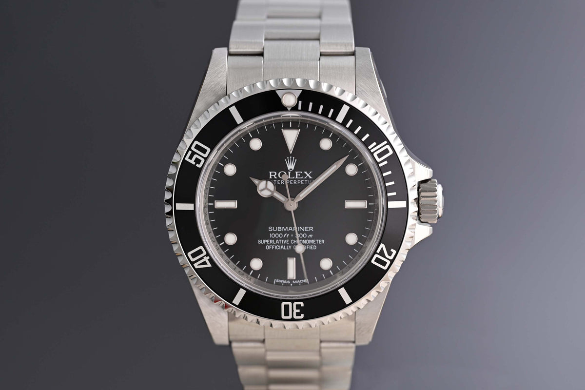 Rolex Submariner 14060M - Full Set - N.O.S. - Stickers - NEW - LC100