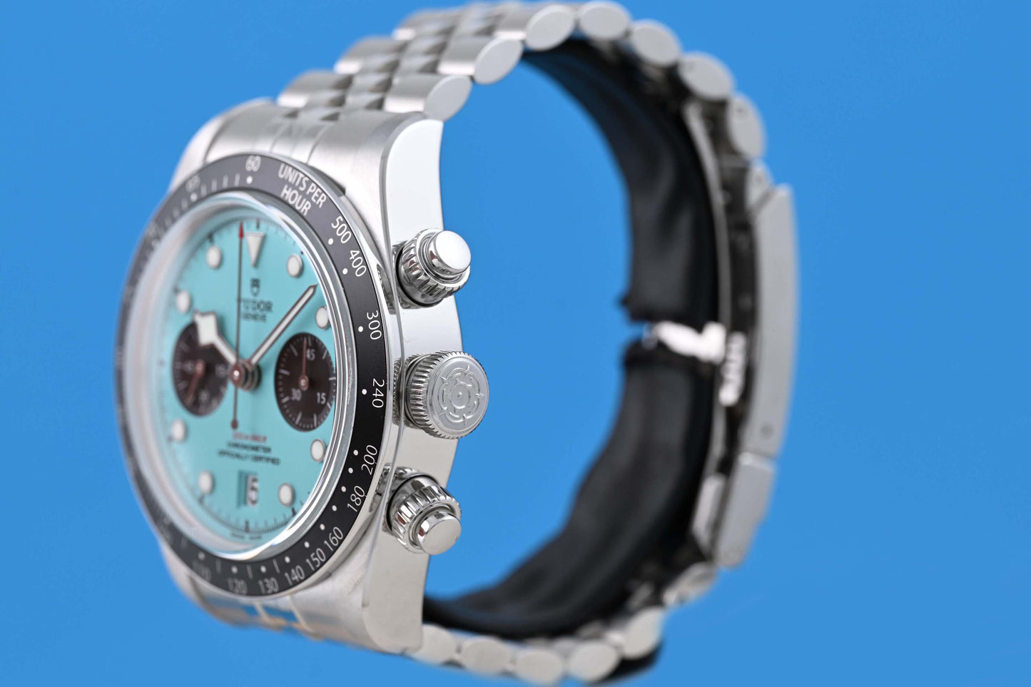 Tudor Black Bay Chronograph 79360N - Flamingo Blue - Full Set - NEW 2026