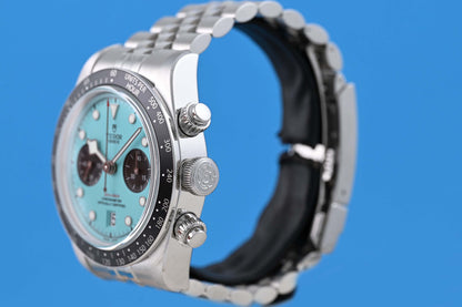 Tudor Black Bay Chronograph 79360N - Flamingo Blue - Full Set - NEW 2026