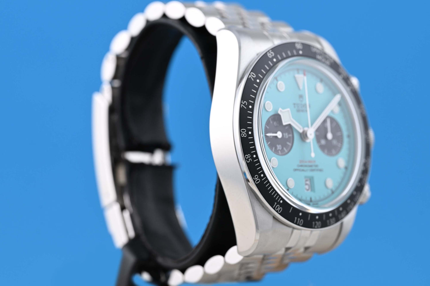 Tudor Black Bay Chronograph 79360N - Flamingo Blue - Full Set - NEW 2026