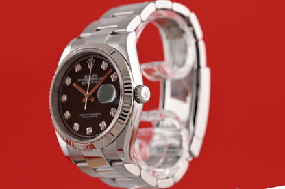 Rolex Oyster Perpetual Datejust 126234 - Black Dia Dial - Full Set