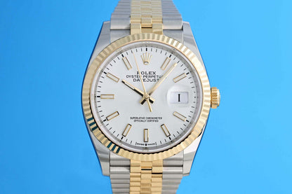 Rolex Datejust 36 - 126233 White Dial - Full Set