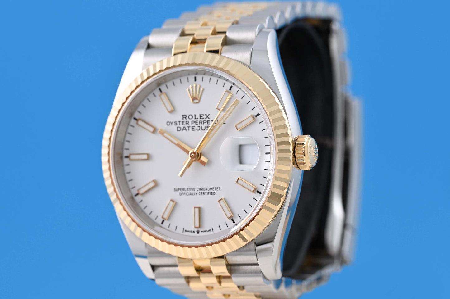 Rolex Datejust 36 - 126233 White Dial - Full Set