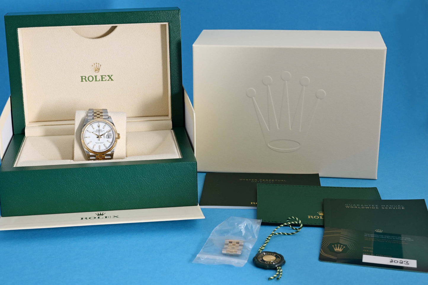 Rolex Datejust 36 - 126233 White Dial - Full Set