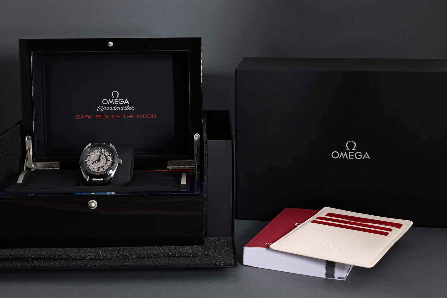 Omega Seamaster Aqua Terra 150M Worldtimer Titanium - Full Set