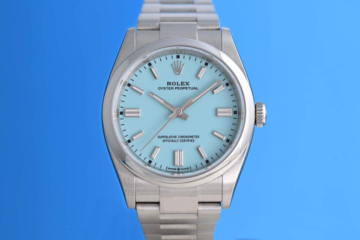 Rolex Oyster Perpetual 36mm 126000 - Full Set - Tiffany Dial
