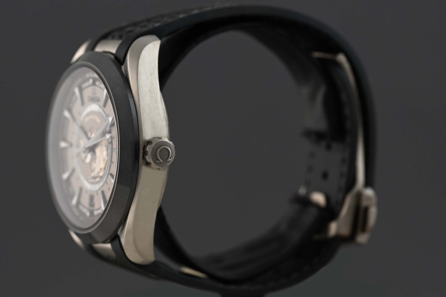 Omega Seamaster Aqua Terra 150M Worldtimer Titanium - Full Set