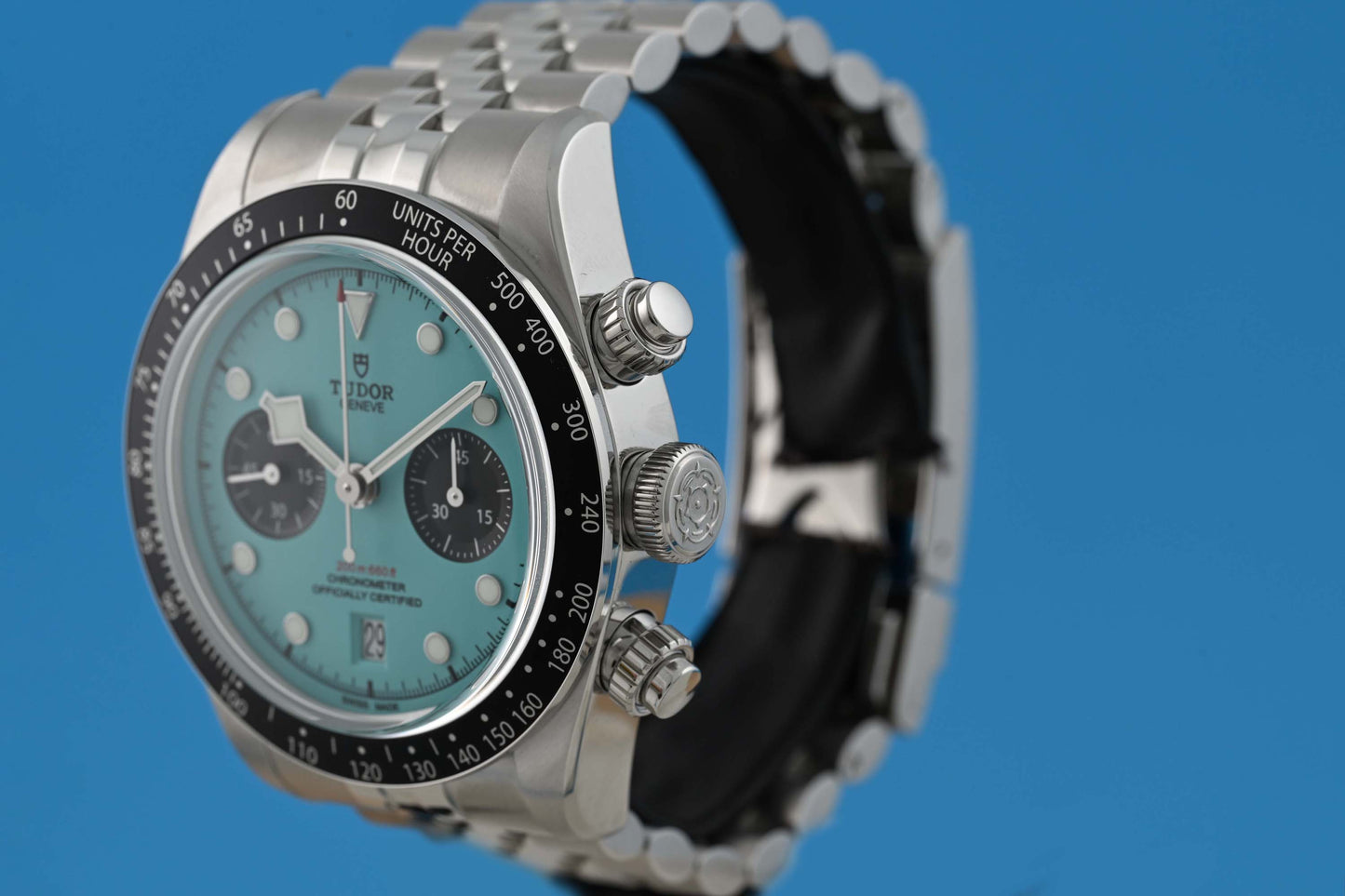 Tudor Black Bay Chronograph 79360N - Flamingo Blue - Full Set - NEW 2026