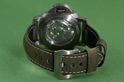 Panerai Luminor Marina Titanio - Green Dial - PAM03325 - Full Set
