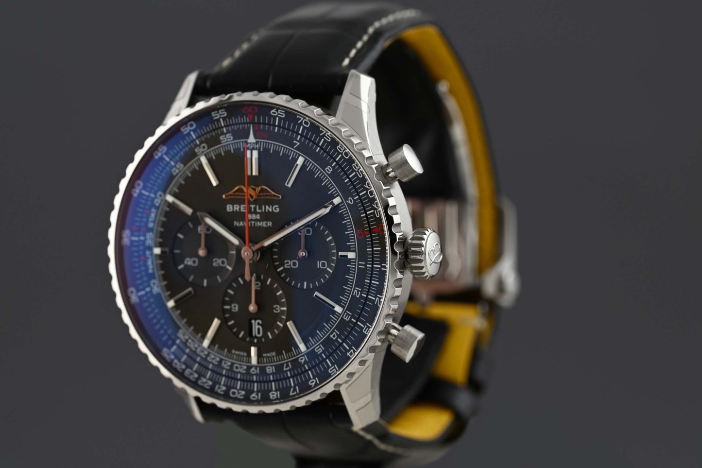 Breitling Navitimer B01 Chronograph 46 - Grey Dial - Full Set - NEW