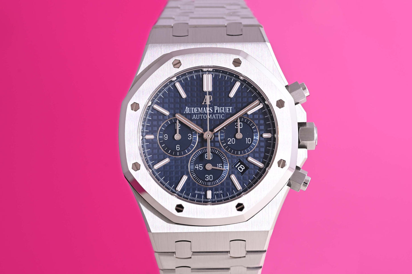 Audemars Piguet Royal Oak Chronograph 41mm - Full Set - Blue Dial