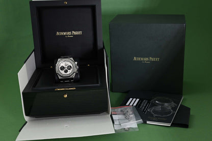 Audemars Piguet Royal Oak Chronograph 41mm - Panda Dial - Full Set