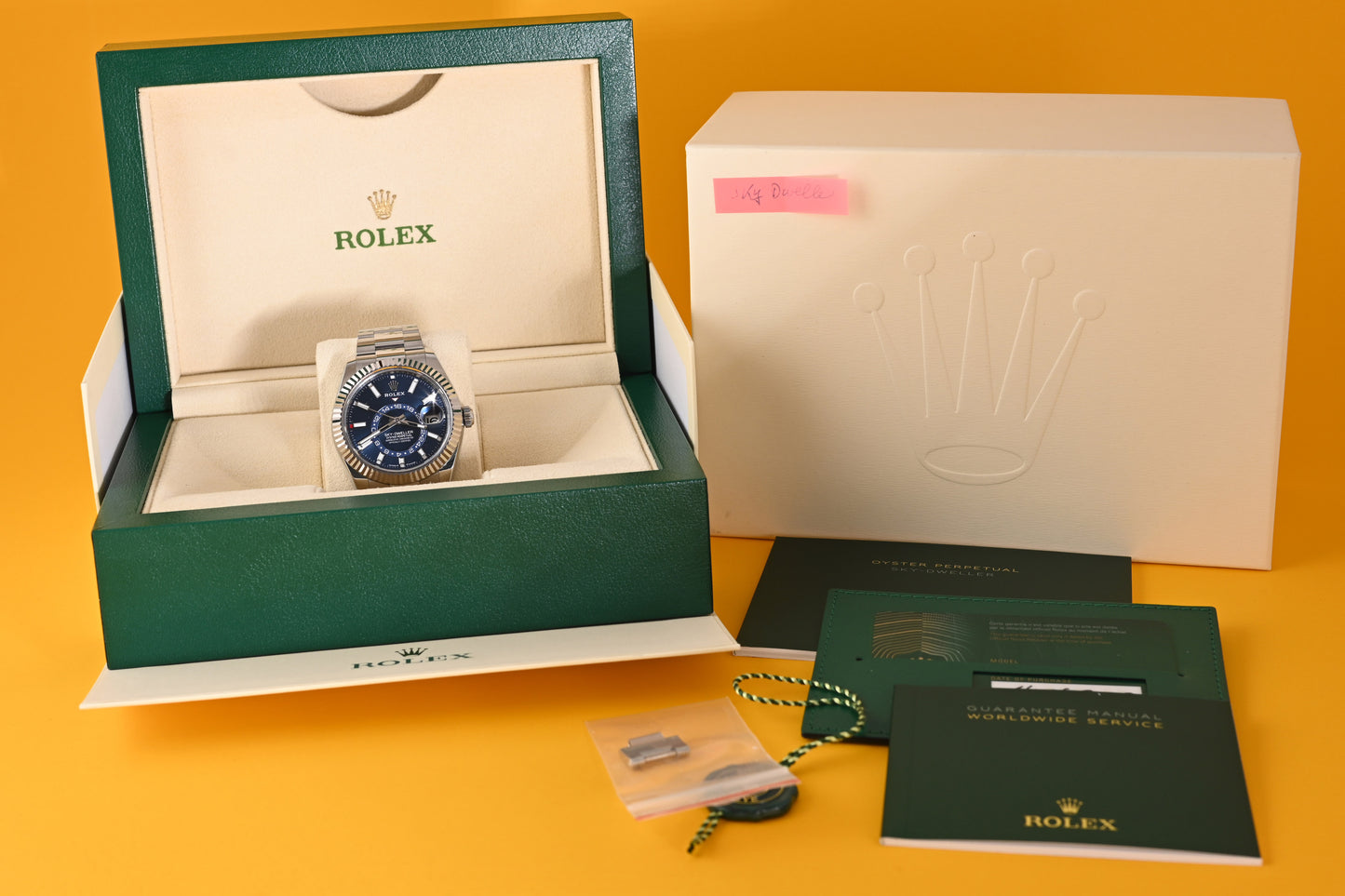 Rolex Sky-Dweller 336934 - Full Set - Blue Dial - Like New