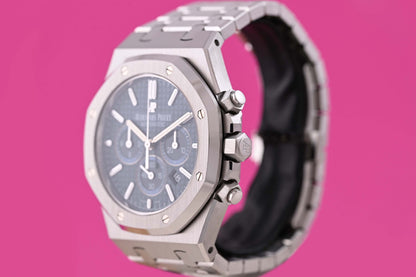 Audemars Piguet Royal Oak Chronograph 41mm - Full Set - Blue Dial