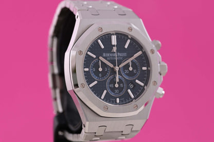 Audemars Piguet Royal Oak Chronograph 41mm - Full Set - Blue Dial