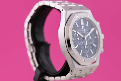 Audemars Piguet Royal Oak Chronograph 41mm - Full Set - Blue Dial