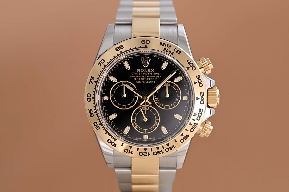 Rolex Daytona 116503 - Full Set - Black Dial - LC100