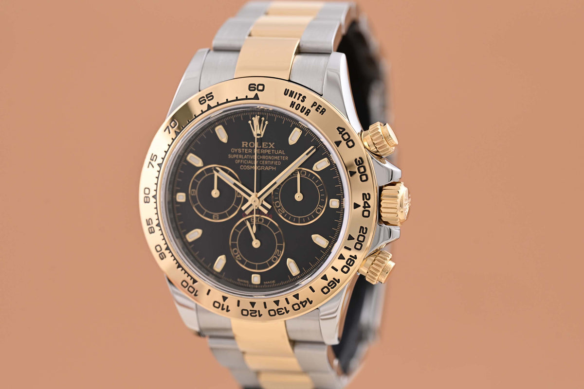 Rolex Daytona 116503 - Full Set - Black Dial - LC100