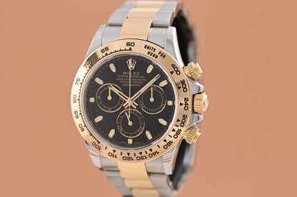 Rolex Daytona 116503 - Full Set - Black Dial - LC100